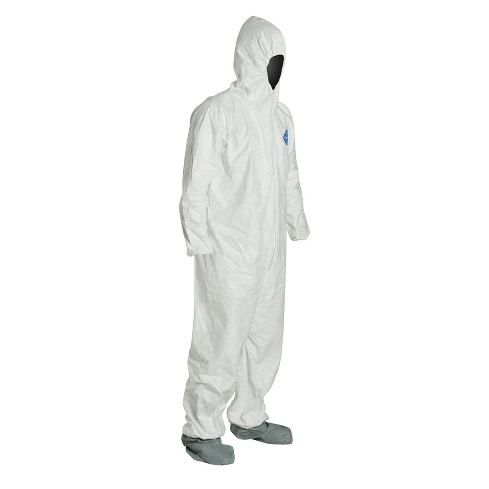 Traje DuPont Tyvek 400 TY122SWH con Cubrebotas