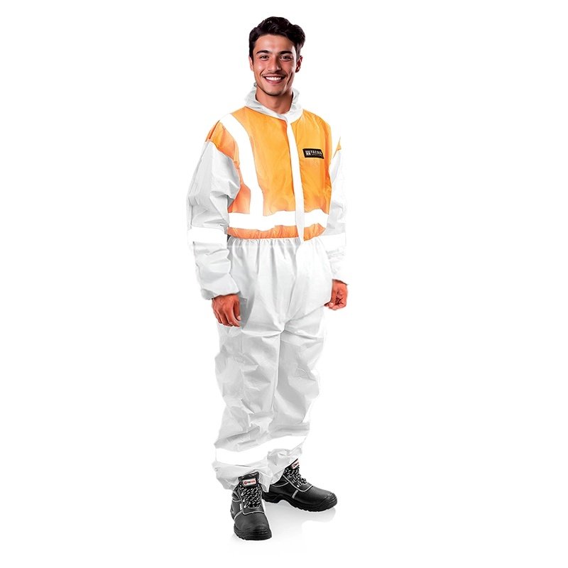 Traje descartable Tecseg TSG15 BC alta Visibilidad